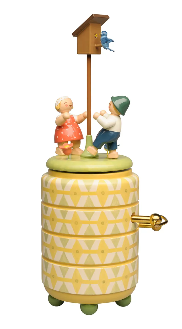 Spilledåse med dansende barn