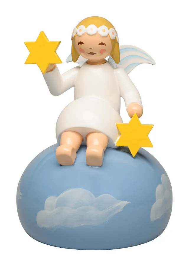 Margueritengel på en sky