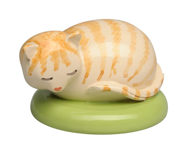 Puseskatt med røde striper