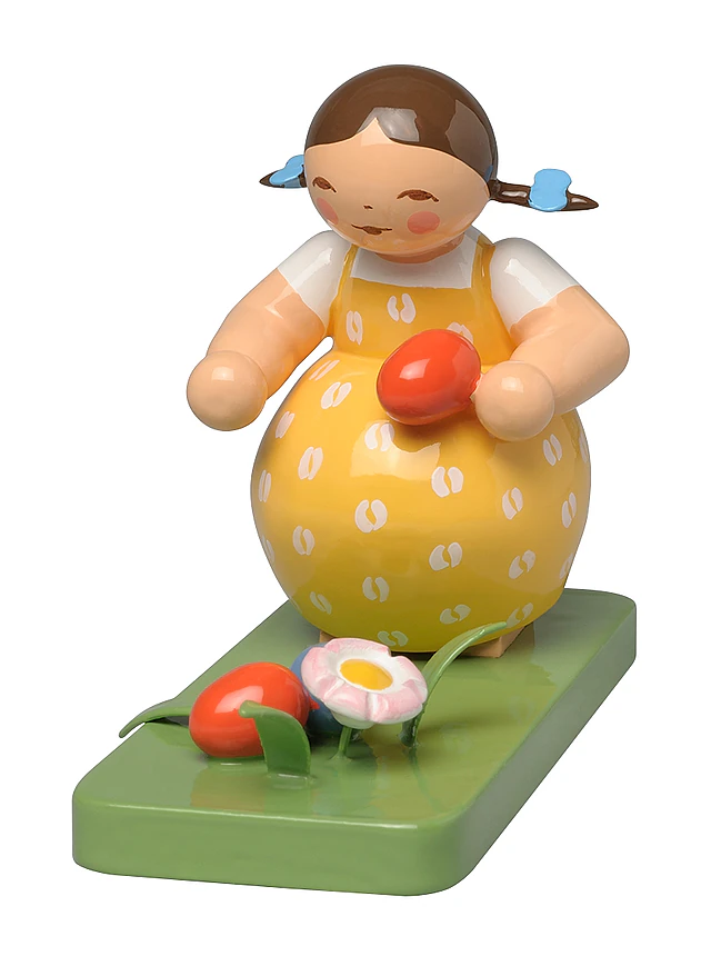 Wendt und Kühn figur: Jente plukker påskeegg